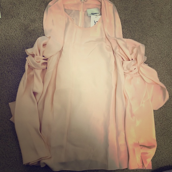 3.1 Phillip Lim Tops - 3.1 Philip lim cold shoulder silk top power pink